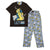 Front - Minions Mens Lazy Days Pyjama Set