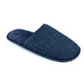 Front - Mens Waffle Mule Slippers