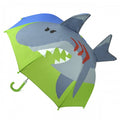 Front - Drizzles Childrens/Kids 3D Shark Umbrella
