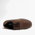 Brown - Lifestyle - Hush Puppies Mens Theo Leather Moccasins