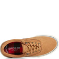 Tan - Pack Shot - Sperry Mens Striper II Storm CVO Suede Waterproof Casual Shoes