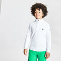 White - Back - Dare 2b Childrens-Kids Freehand Fleece