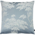 Sky Blue-Cornflower Blue - Front - Ashley Wilde Japonica Cushion Cover