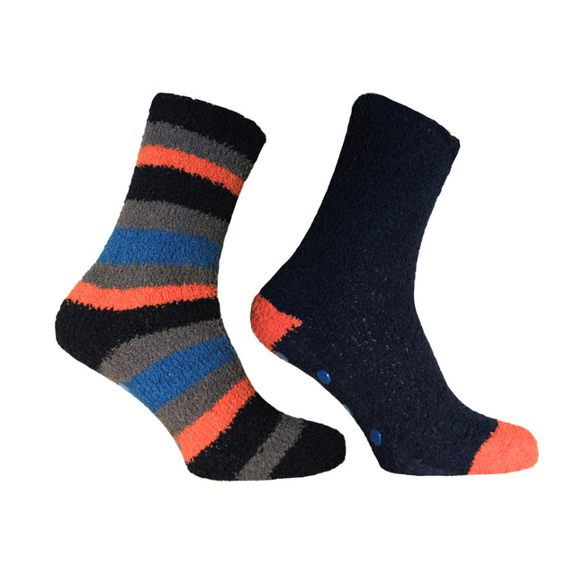 Pierre Roche Mens Premium Quality Lounge Socks (Pack Of 2