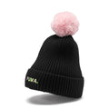 Black-Rose Pink - Side - Puma Womens-Ladies Shift Beanie